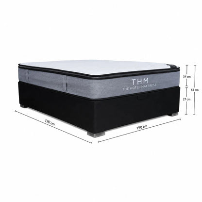 Colchon plaza y media THM Hybrid Ruthenium