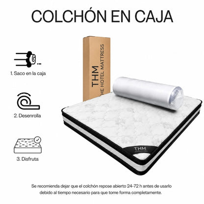 Colchon Plaza y media THM Mercury