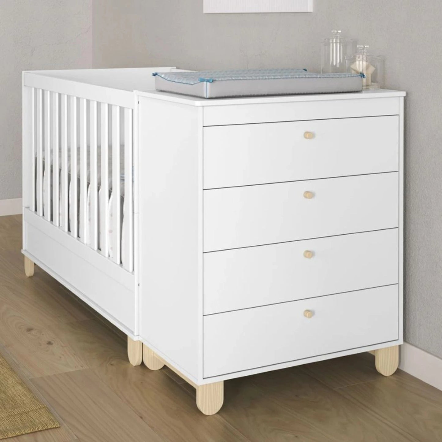 Cuna convertible Montessori