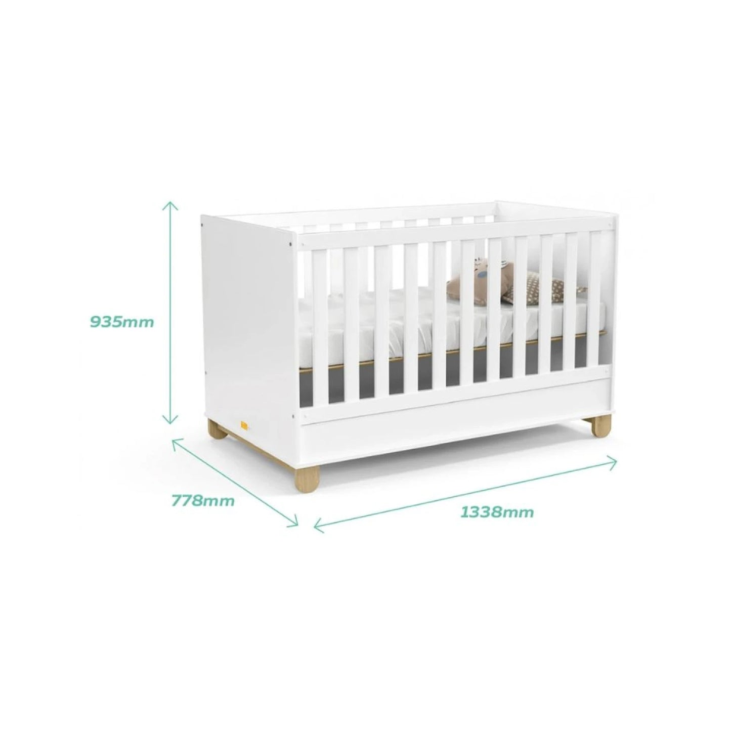 Cuna convertible Montessori