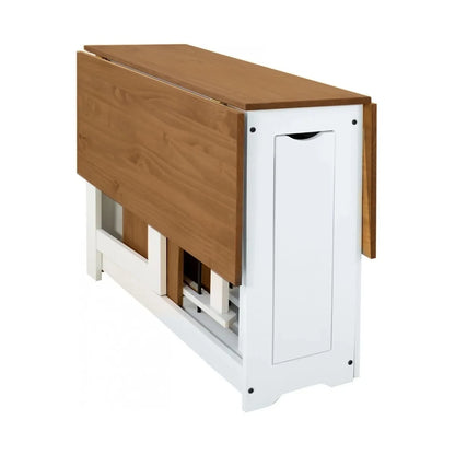 Desayunador 4 sillas plegables Linea Naturale