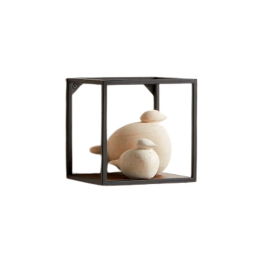 Estante cubo flotante