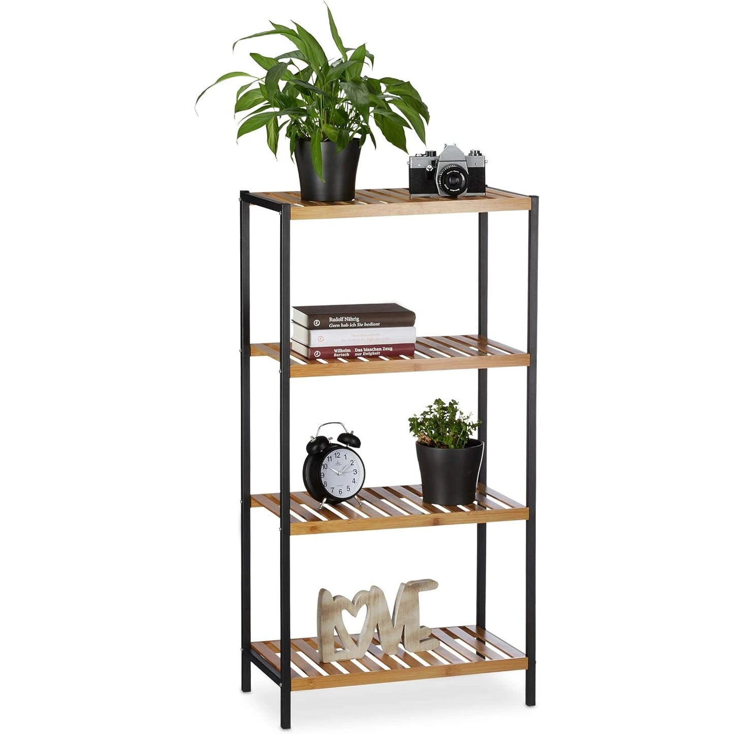Estanteria Bamboo y Metal
