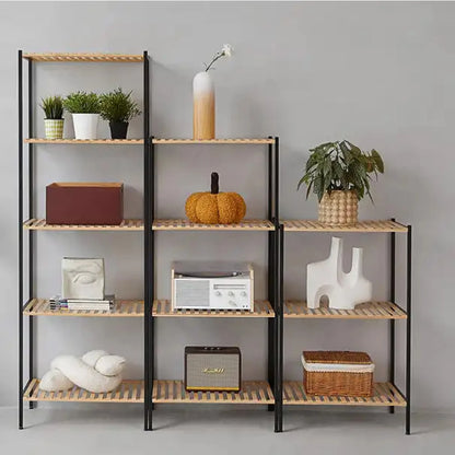 Estanteria Bamboo y Metal