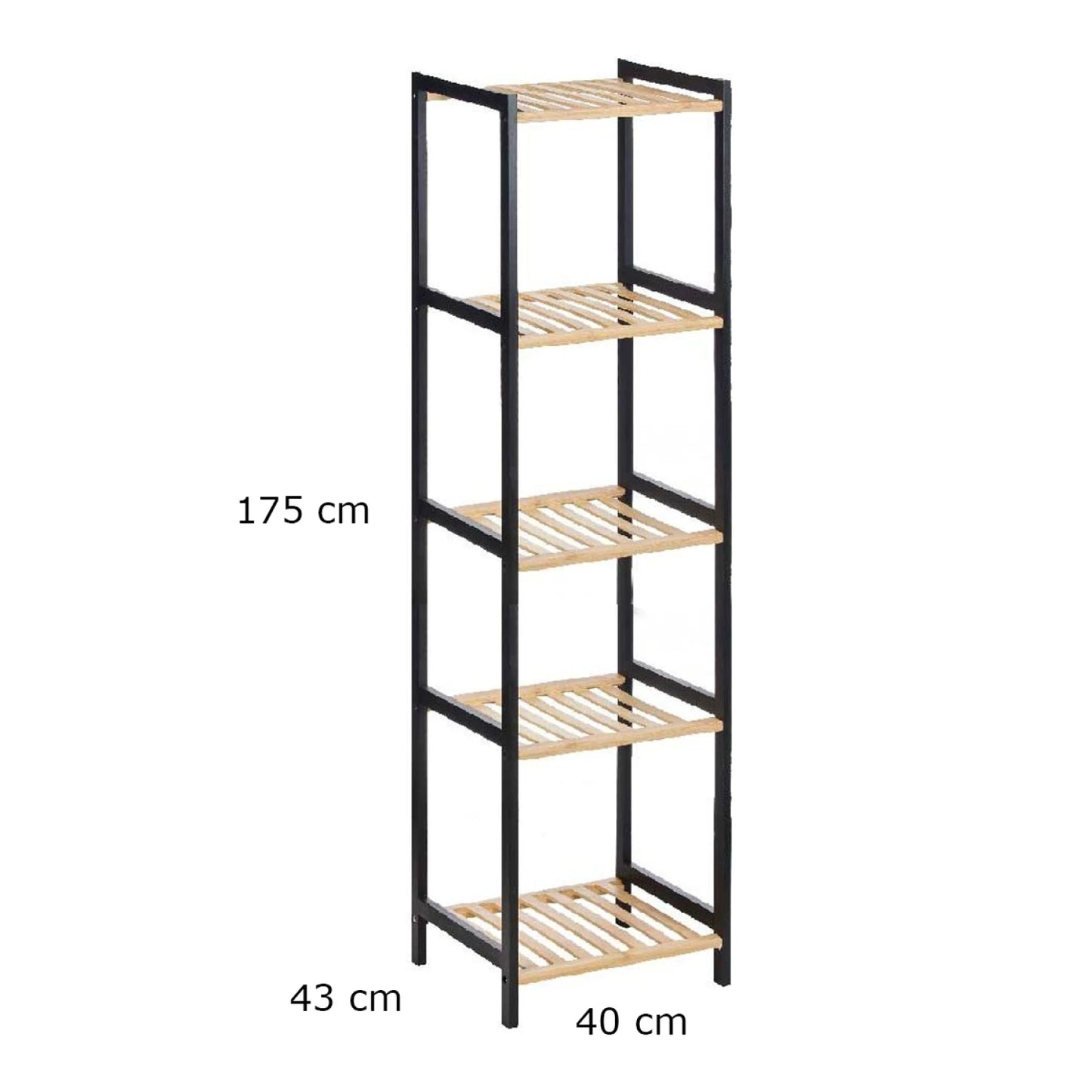Estanteria Bamboo y Metal