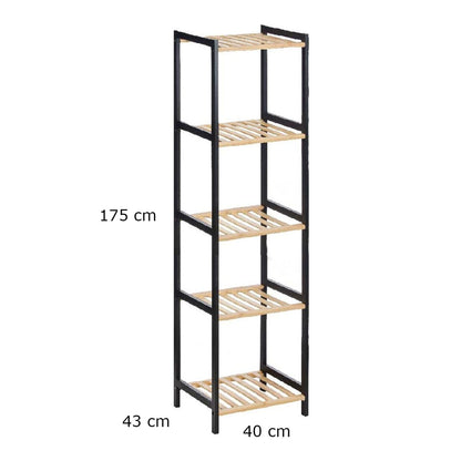 Estanteria Bamboo y Metal