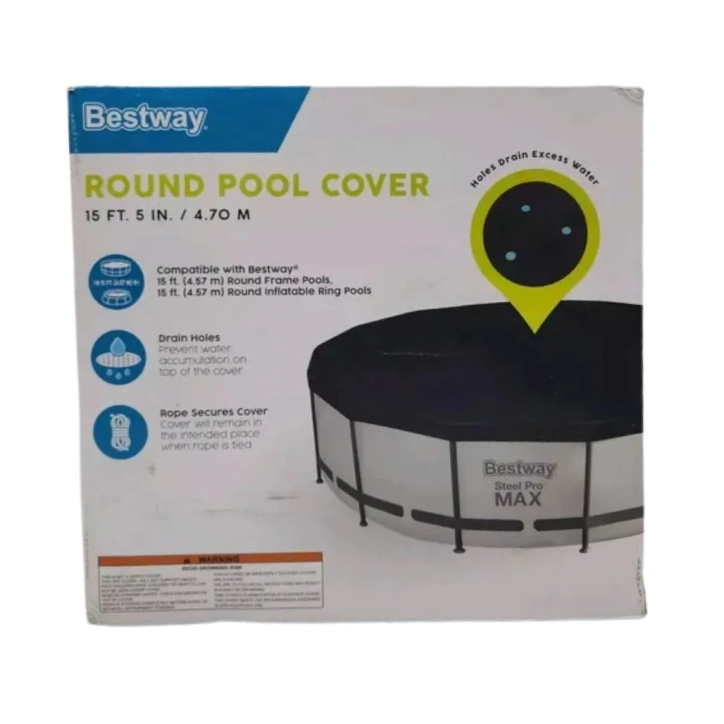 Funda Cobertor Lona Para Piscina Estructural 3.05 Bestway