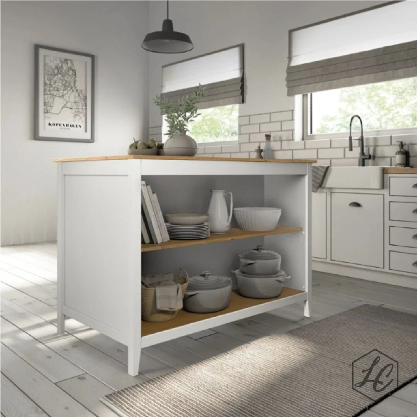 Isla de cocina Linea Rivery