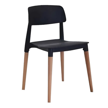 Juego de comedor 4 sillas Milan - Negro