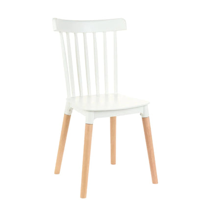 Juego de comedor 4 sillas Windsor - Blanco