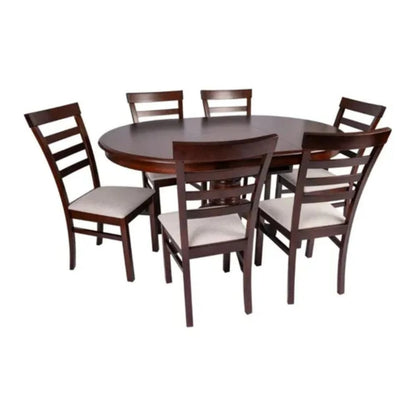 Juego de comedor 6 sillas Extensible