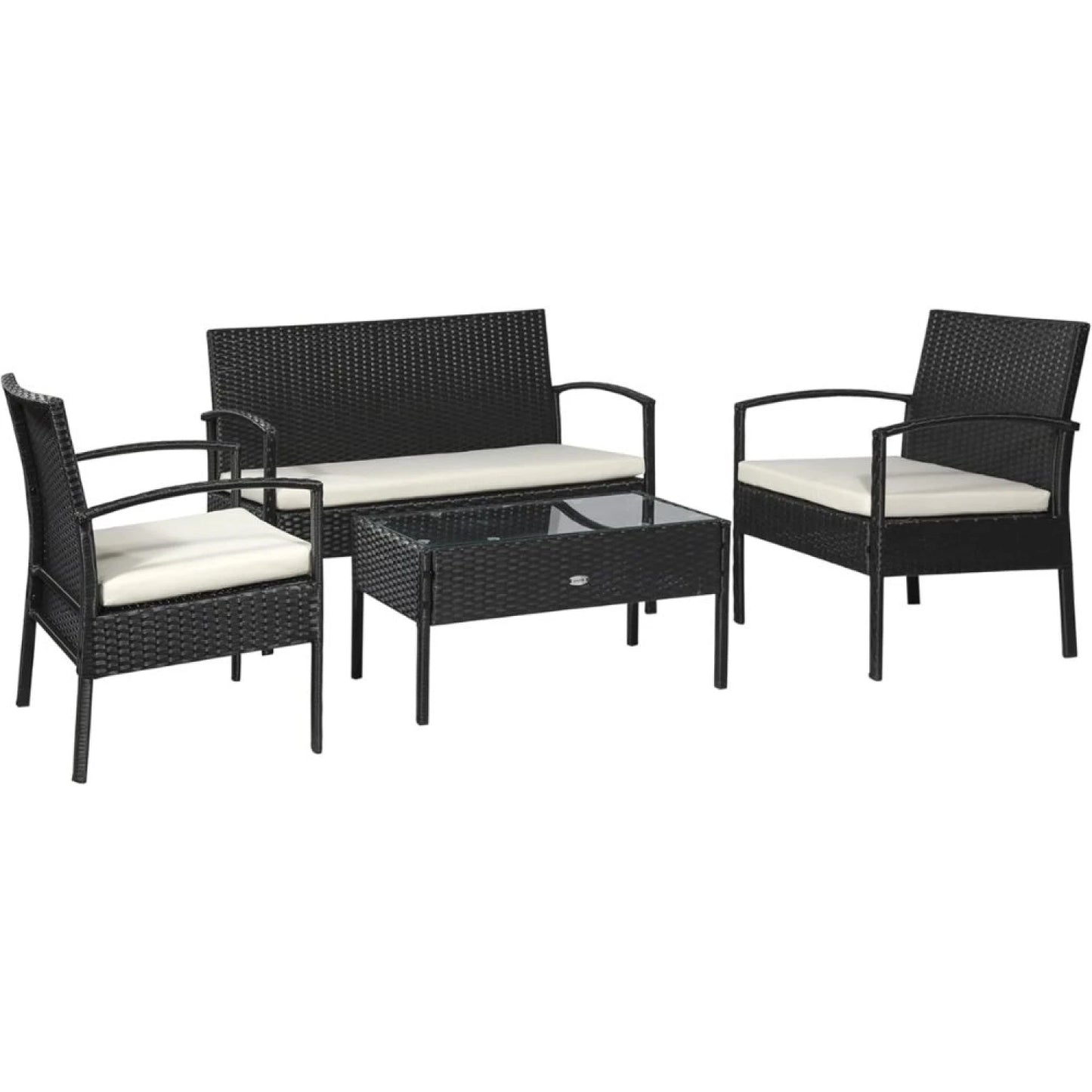 Juego de jardin Denver - Negro