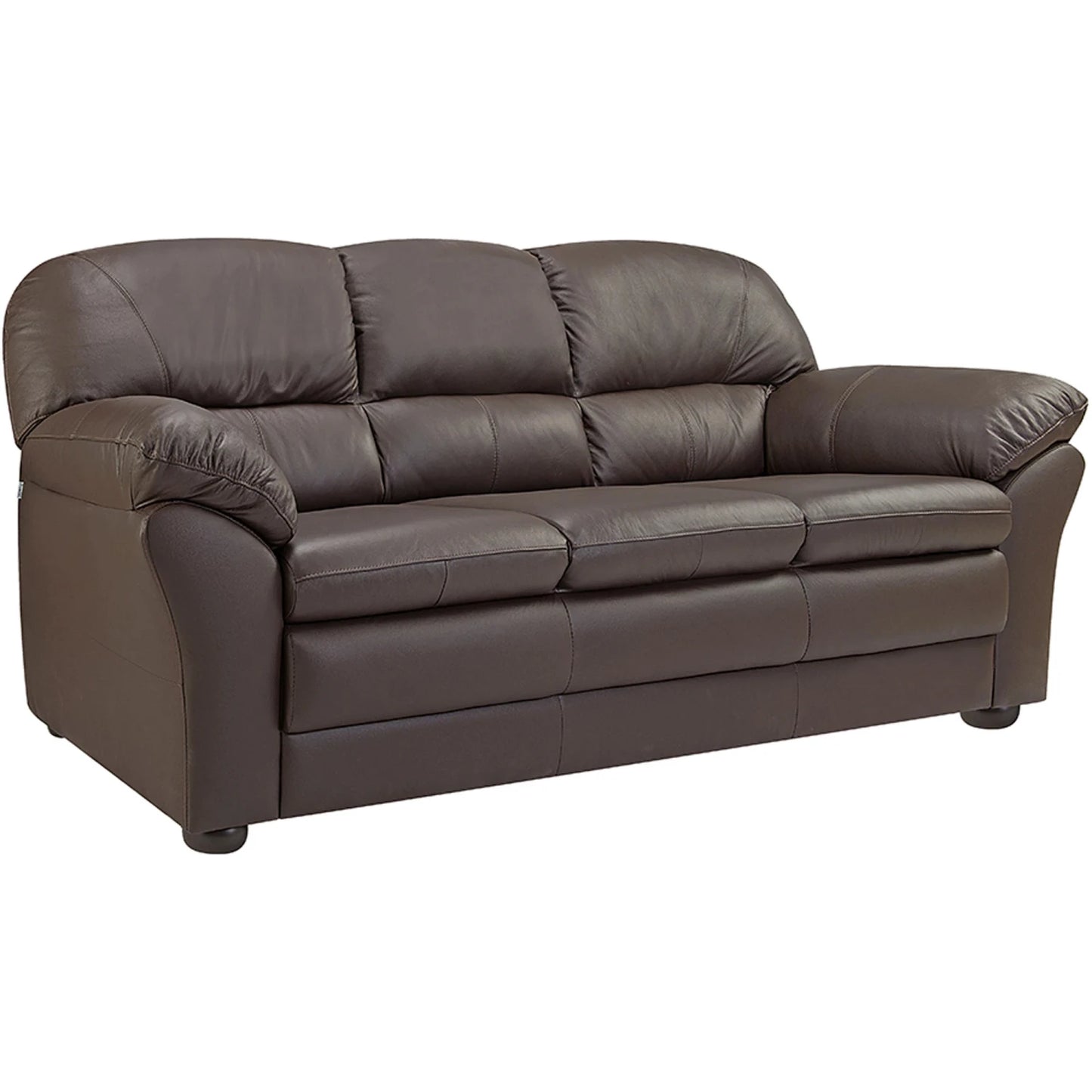 Juego de living 3+2 Cuero Natural