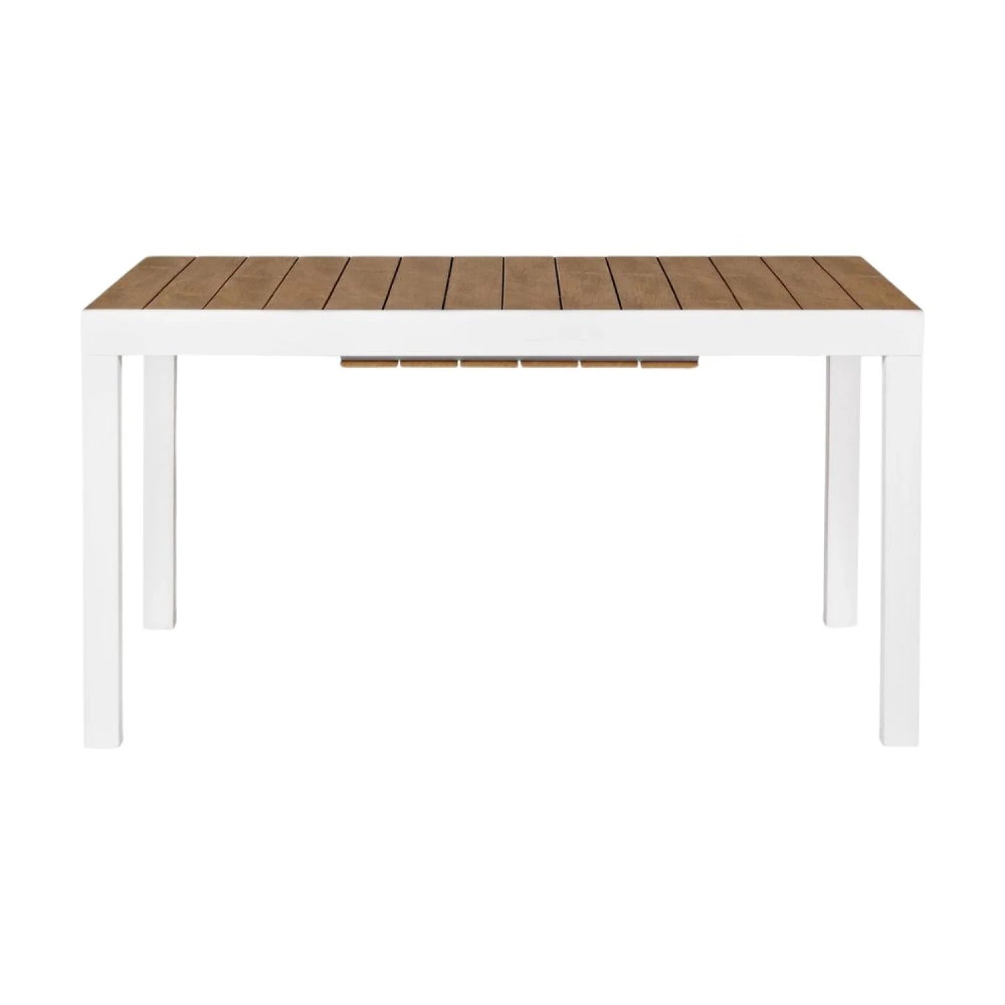 Mesa de jardin extensible Osaka - Blanca