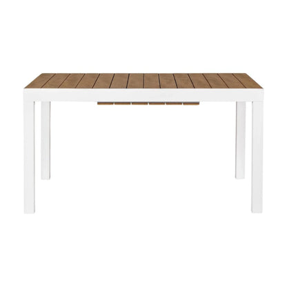 Mesa de jardin extensible Osaka - Blanca