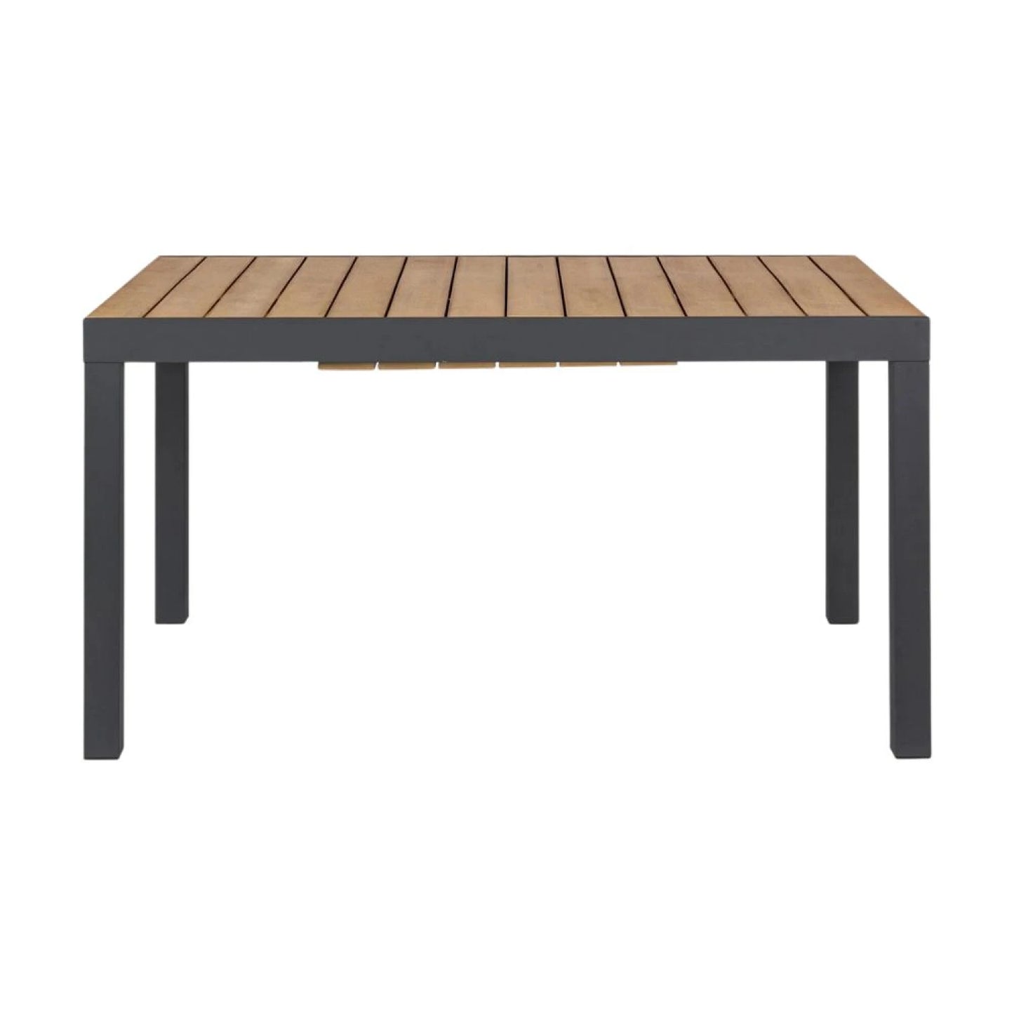 Mesa de jardin extensible Osaka - Negra