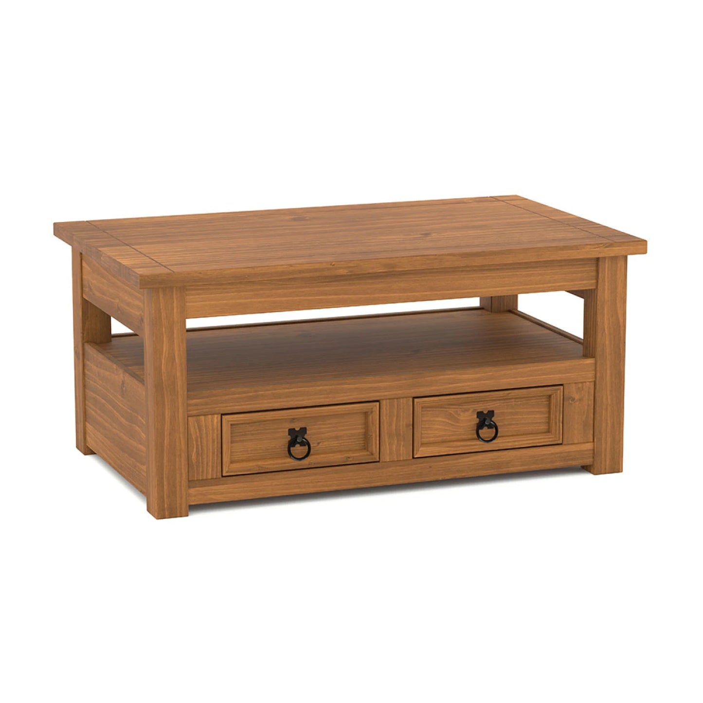 Mesa de Living Articulada Línea Naturale - Roble