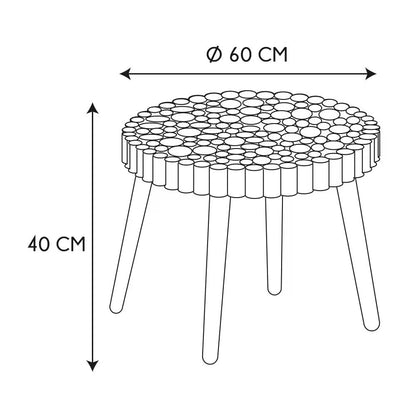 Mesa de living Biel