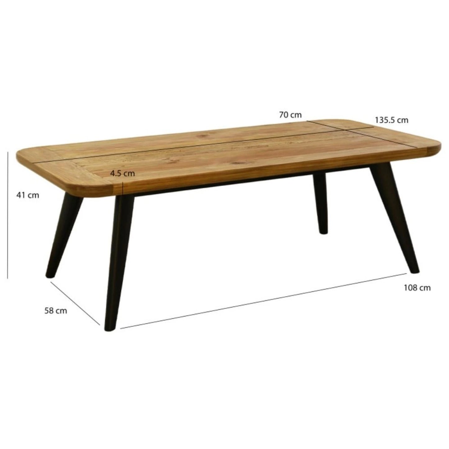 Mesa de living Linea Rimini