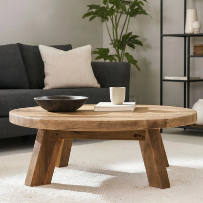 Mesa de living redonda Linea Rimini