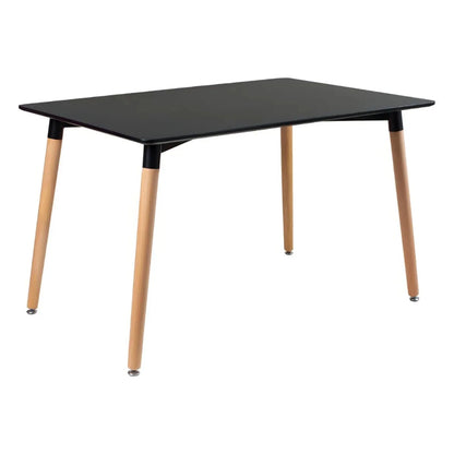 Mesa Eames Rectangular - Negro
