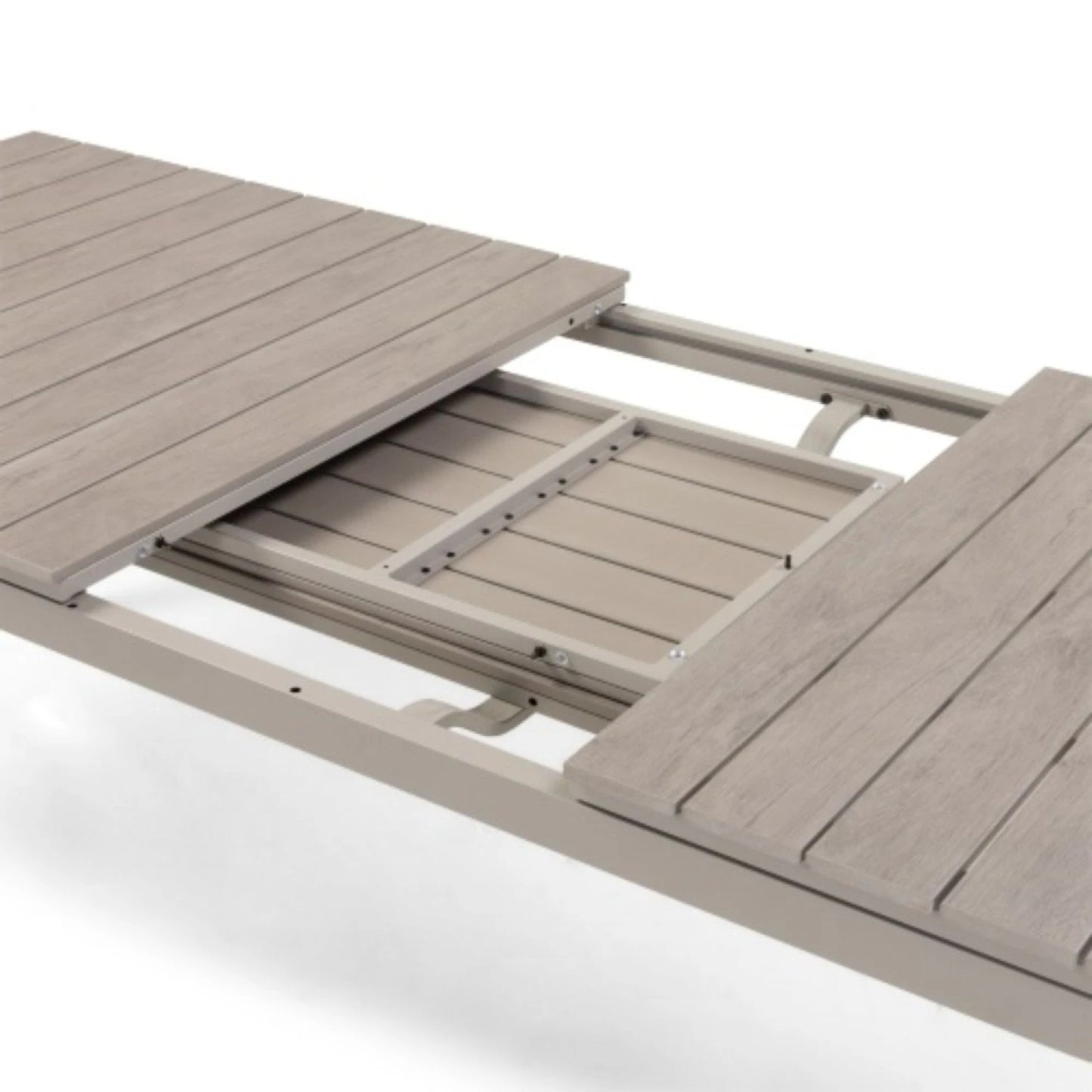 Mesa extensible Zestaw con 8 sillas