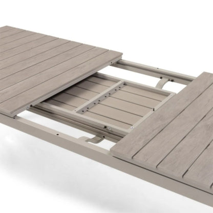 Mesa extensible Zestaw con 8 sillas