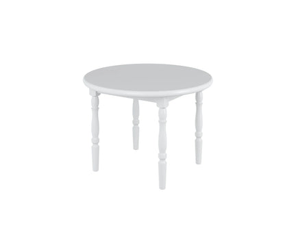 Mesa redonda 105x76 Linea Parma - Blanco
