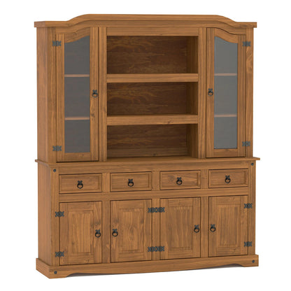 Modular Cristalero 6P4C Línea Naturale - Roble