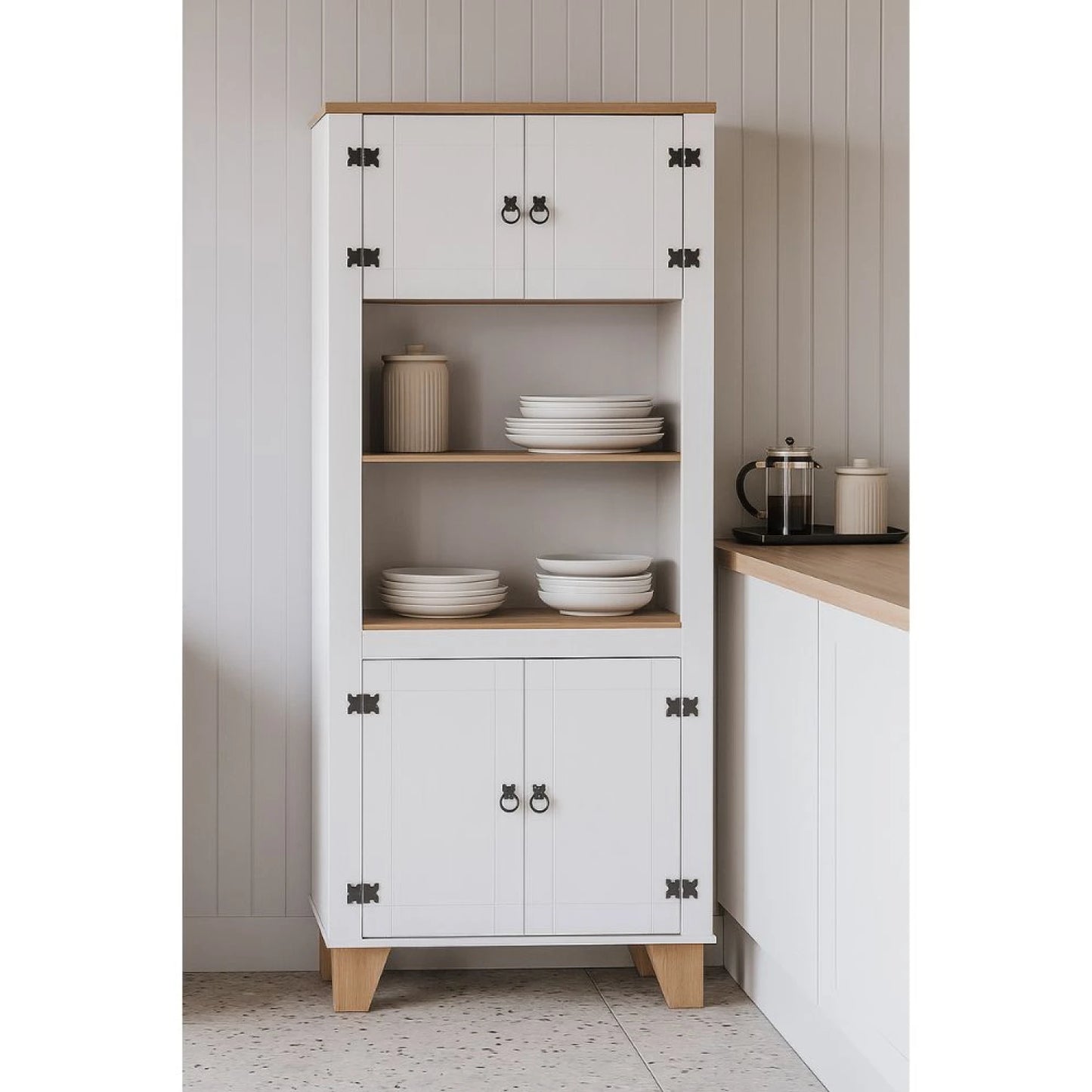 Mueble De Cocina Para Horno Microondas - ROBLE