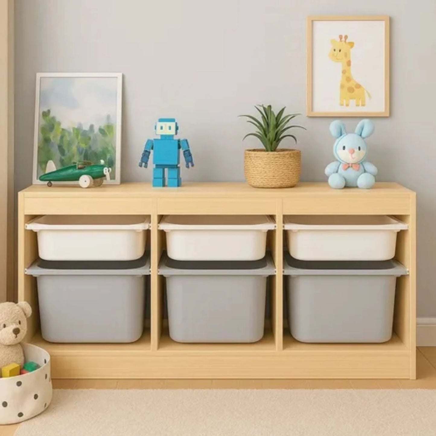 Organizador con canastos Trofast