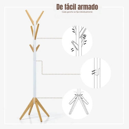 Perchero de pie Bamboo