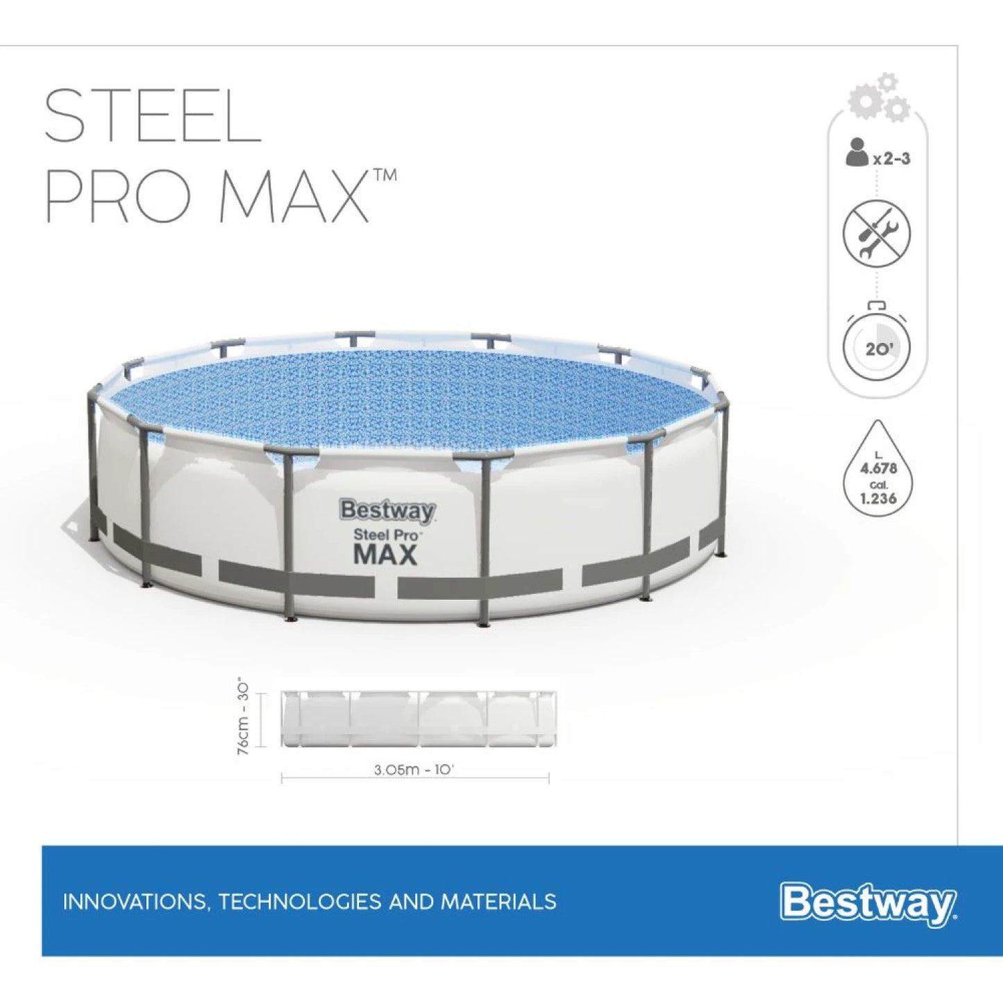 Piscina Bestway 4678L
