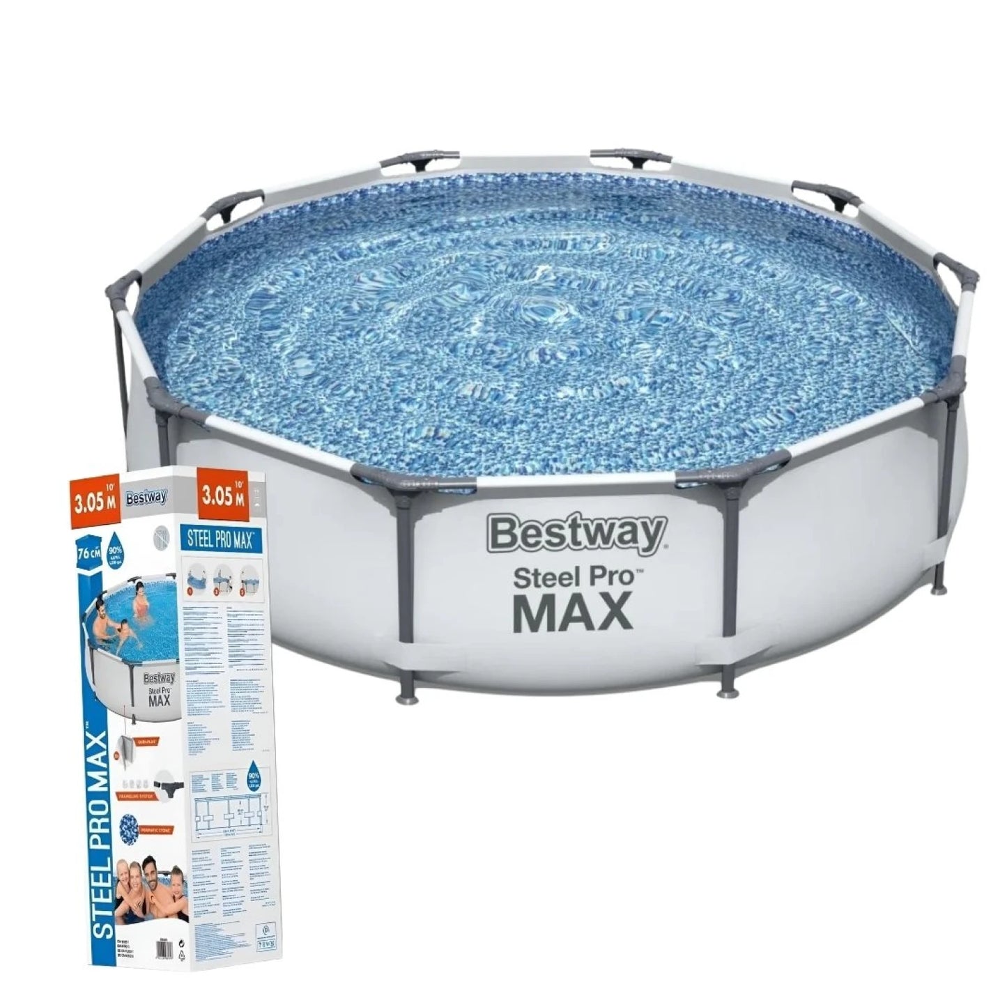 Piscina Estructural Bestway Steel Pro Max 305x76cm 4678L
