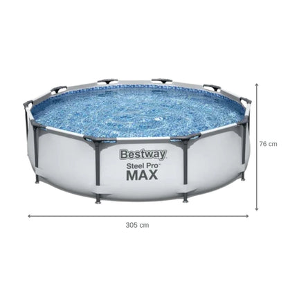Piscina Estructural Bestway Steel Pro Max 305x76cm 4678L