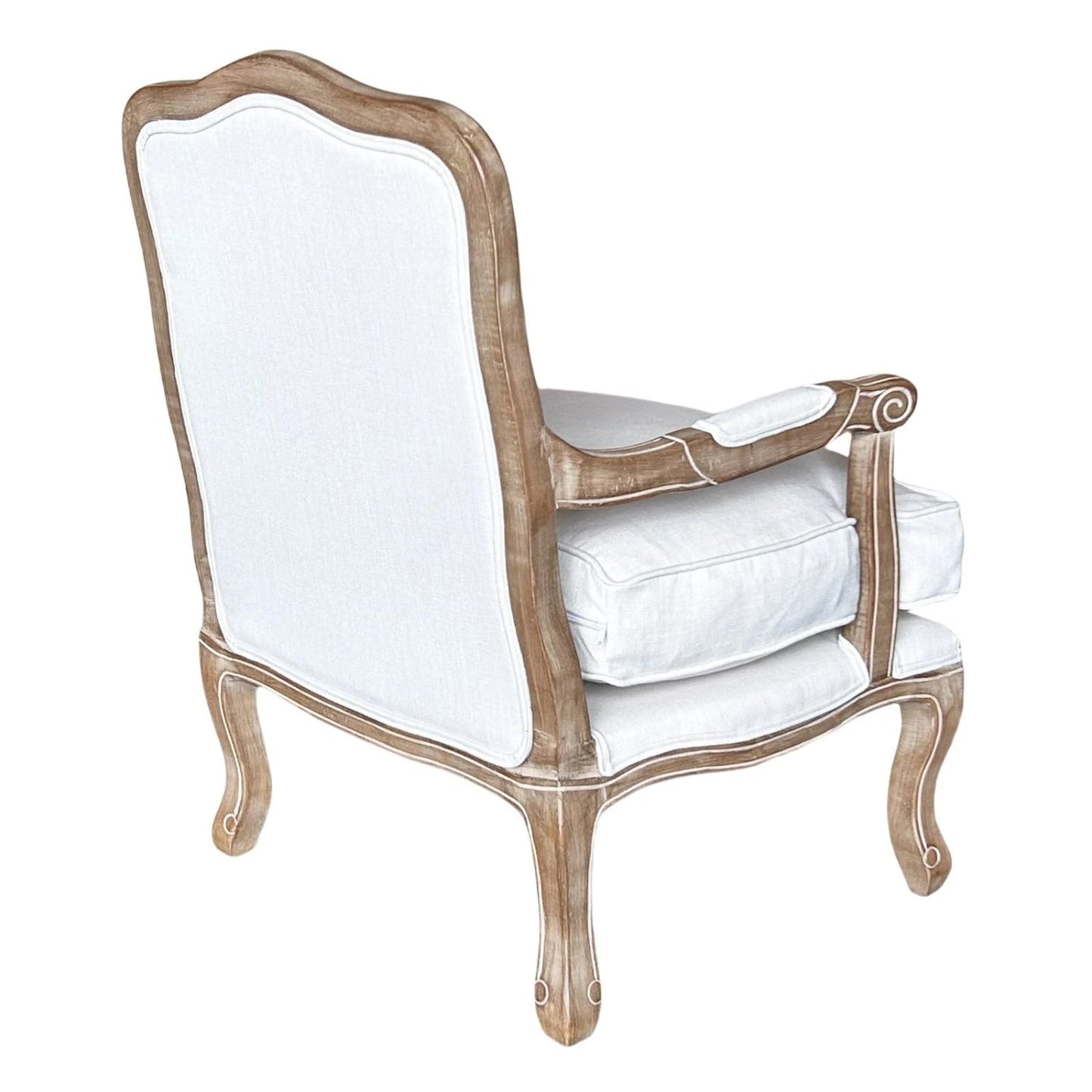 Poltrona Luis XV - Crema