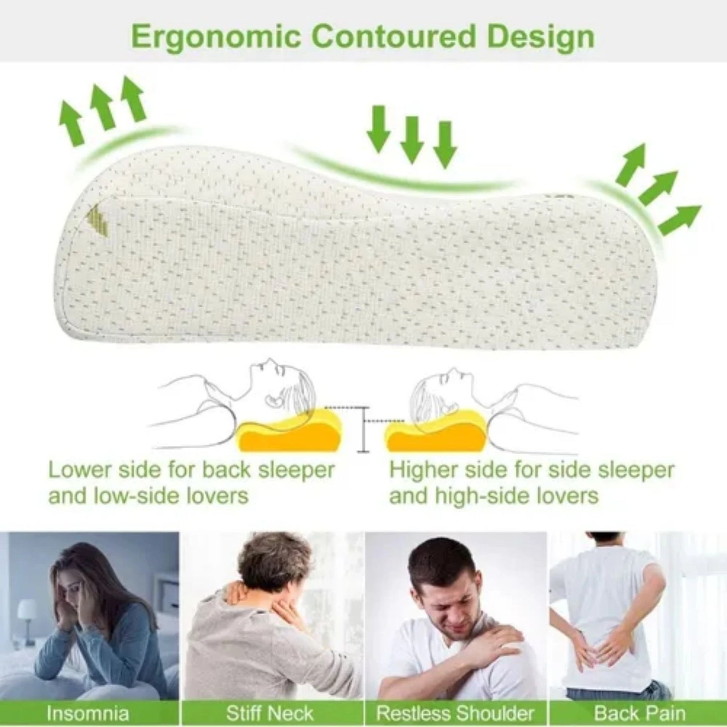 Promo 2 Almohada Bamboo Cervical
