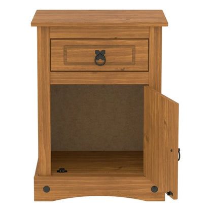 Promo 2 Mesa De Luz Linea Naturale - ROBLE
