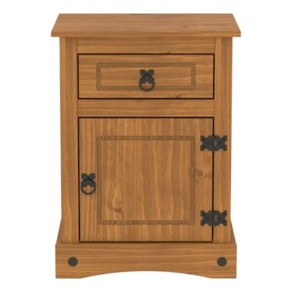 Promo 2 Mesa De Luz Linea Naturale - ROBLE