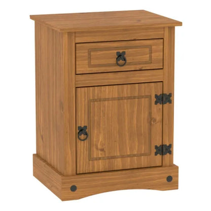 Promo 2 Mesa De Luz Linea Naturale - ROBLE