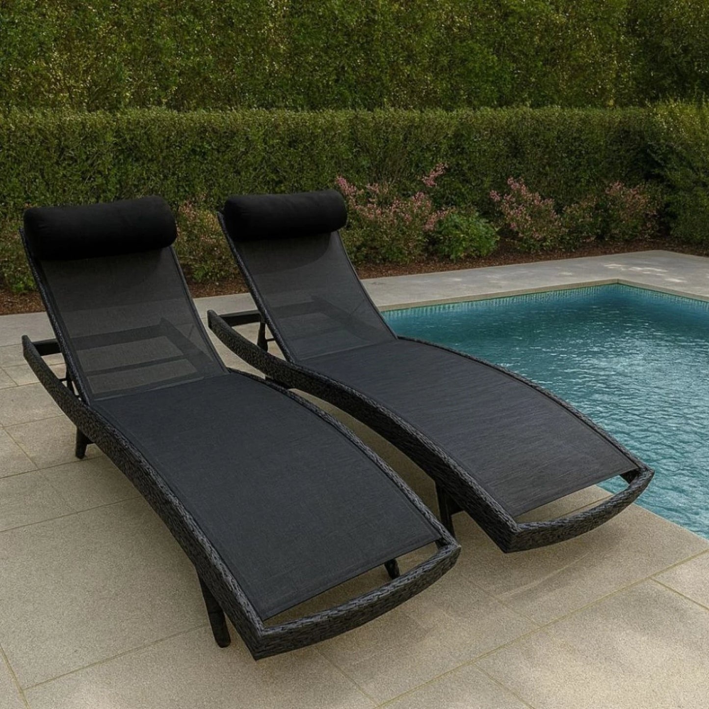 Promo 2 Reposeras Milano - Gris