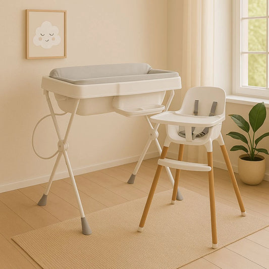 Promo Bañito + Silla de comer Burigotto