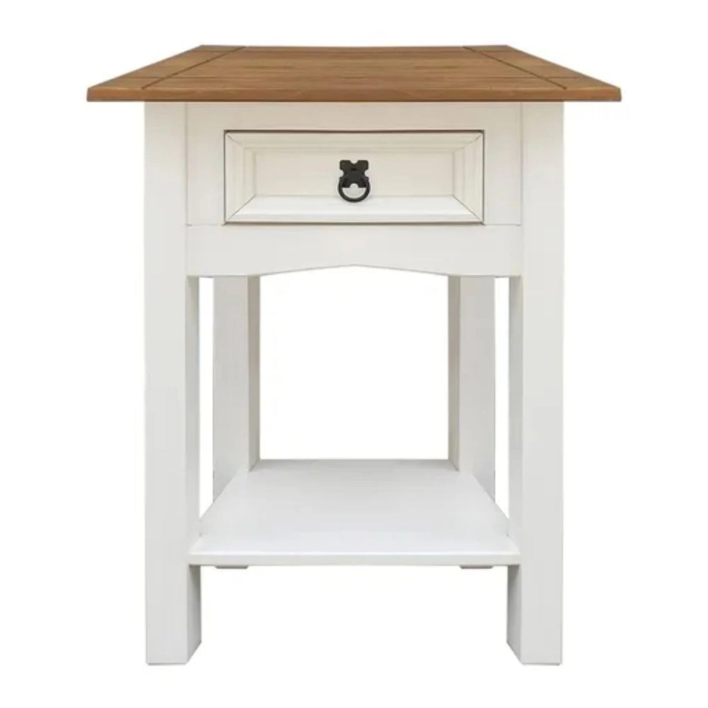Promo Comoda + 2 Mesa De Luz Linea Naturale - Blanco