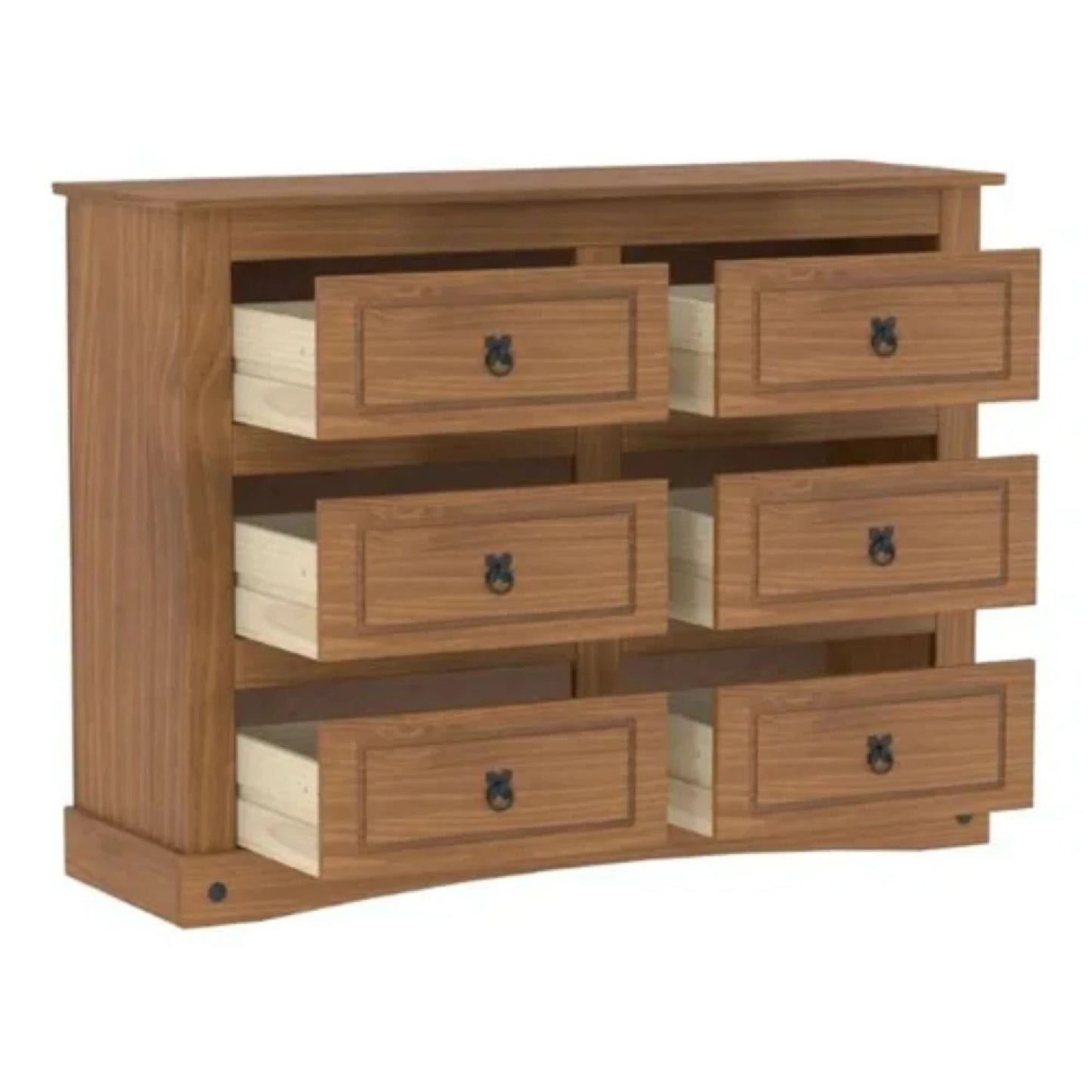 Promo Juego de Dormitorio Linea Naturale + Sommier 2 plazas THM Hybrid Bronze - ROBLE