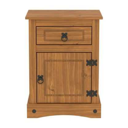 Promo Juego de Dormitorio Linea Naturale + Sommier 2 plazas THM Hybrid Bronze - ROBLE