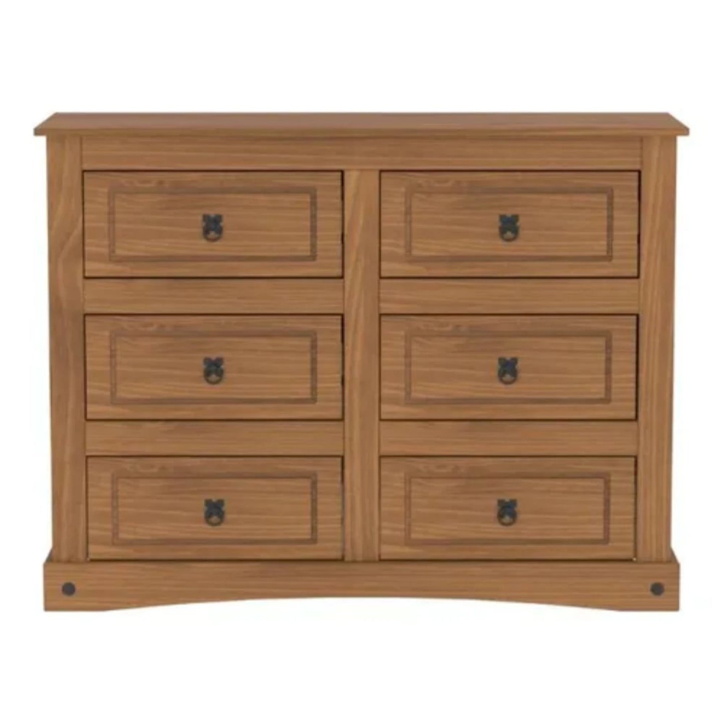 Promo Juego de Dormitorio Linea Naturale + Sommier 2 plazas THM Hybrid Bronze - ROBLE