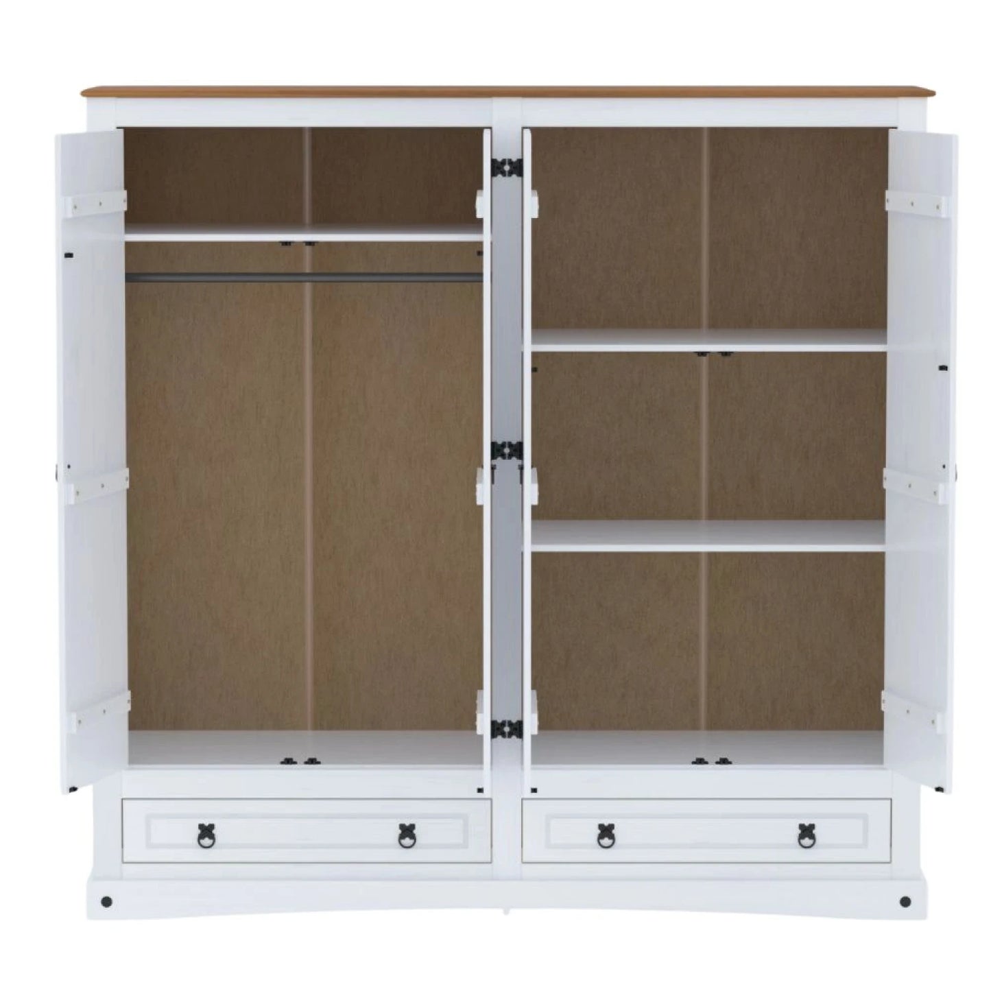 Promo Juego de dormitorio - Ropero + Comoda + 2 Mesa de Luz