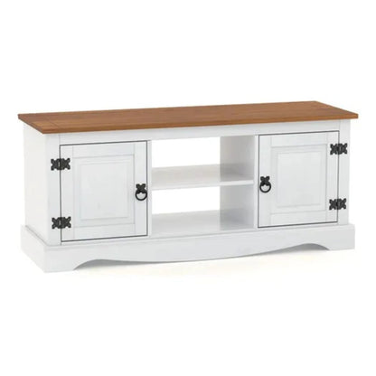 Promo Rack de TV + Paneleros Linea Naturale - Blanco