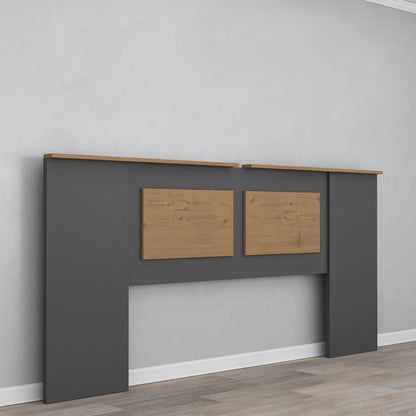 Respaldo de sommier Queen Linea Veneza - GRAFITO