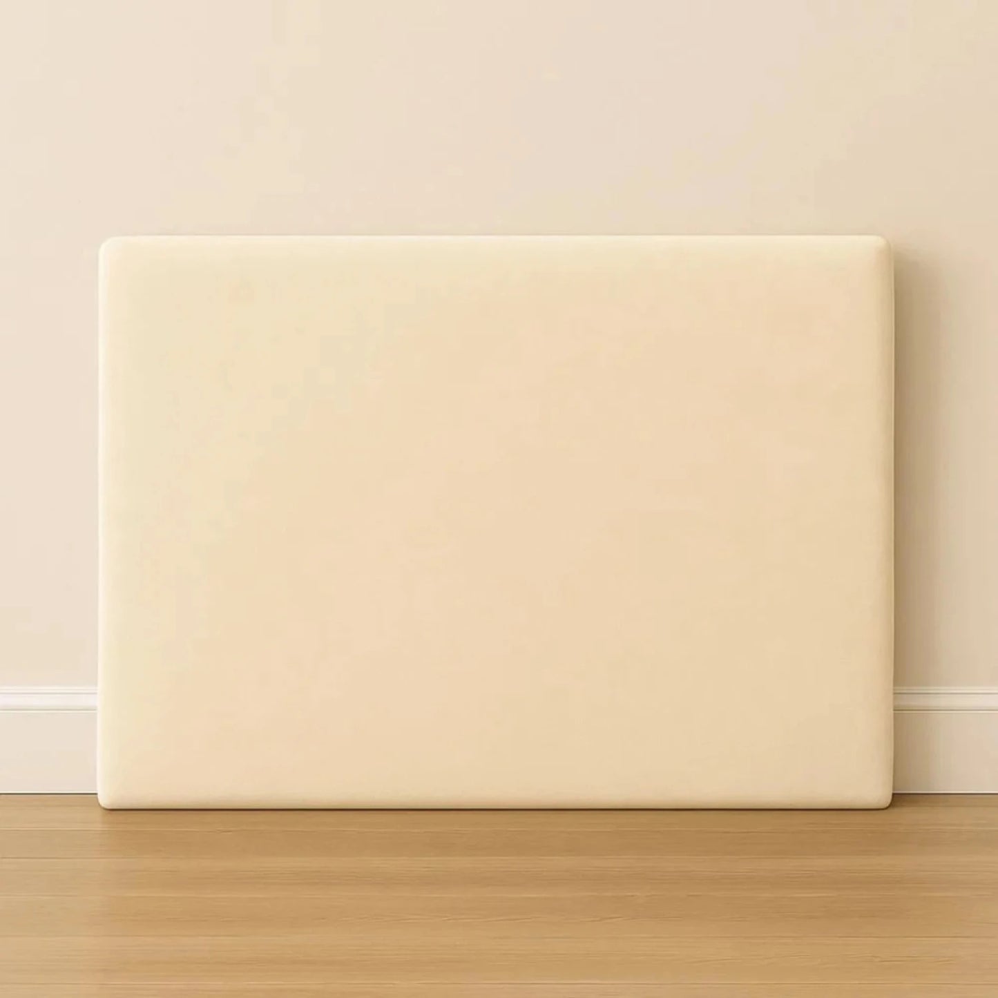 Respaldo De Sommier Queen Marshmallow - Beige